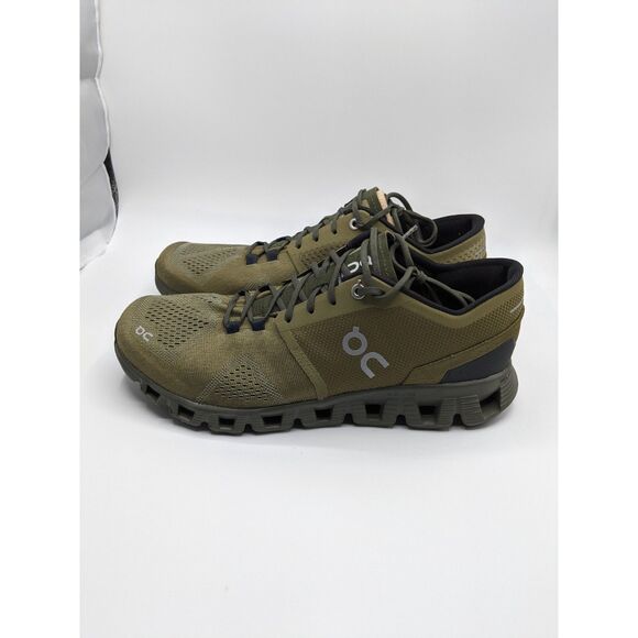 On Running Other - On Men's Cloud X Sneakers, Olive Fir, 8.5 Medium US